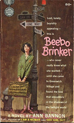 Cover art from the first edition of <i>Beebo Brinker</i>. Copyright Ann Bannon.