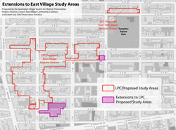 East Village Map