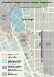 South Village Map